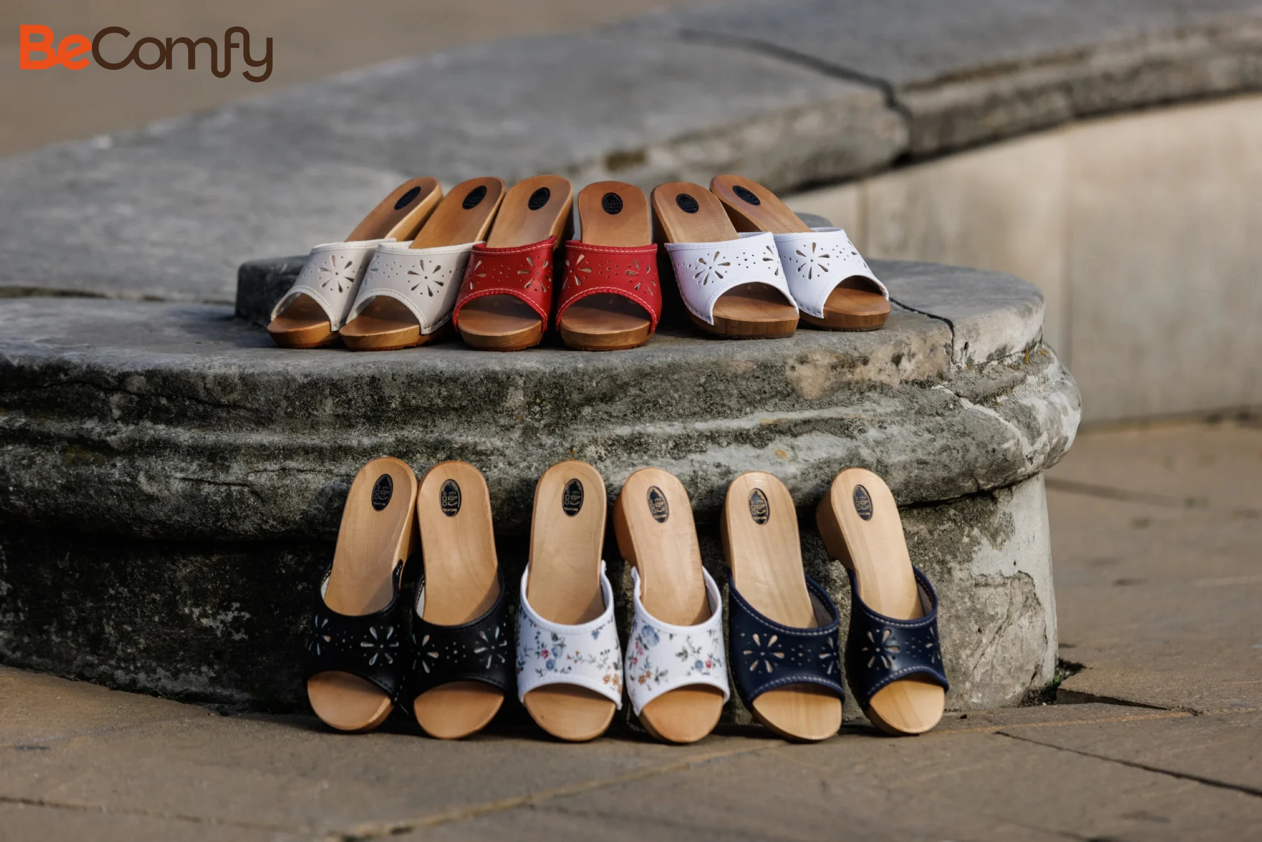 BAWAL odos šlepetės, vilnonės diržai, batai, gamintojas Lenkijoje